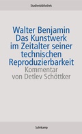 Cover: Das Kunstwerk im Zeitalter seiner technischen Reproduzierbarkeit - Suhrkamp
