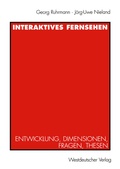 Cover: Interaktives Fernsehen - VS Verlag f&uuml;r Sozialwissenschaften