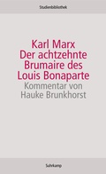 Cover: Der achtzehnte Brumaire des Louis Bonaparte - Suhrkamp