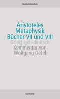 Cover: Metaphysik. B&uuml;cher VII und VIII - Suhrkamp