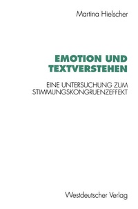 Enlarge image Cover: Emotion und Textverstehen - VS Verlag für Sozialwissenschaften