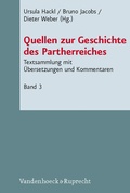 Cover: Quellen zur Geschichte des Partherreiches - Vandenhoeck & Ruprecht