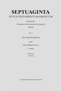 Cover: Septuaginta. Band 3,2 - Vandenhoeck & Ruprecht