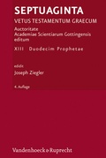 Cover: Septuaginta. Band 13 - Vandenhoeck & Ruprecht