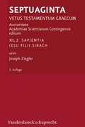Cover: Septuaginta. Band 12,2 - Vandenhoeck & Ruprecht
