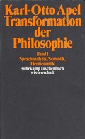 Cover: Transformation der Philosophie - Suhrkamp