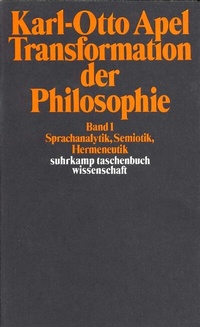 Enlarge image Cover: Transformation der Philosophie - Suhrkamp