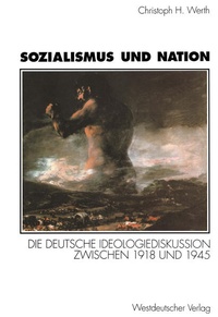 Bild: Sozialismus und Nation - VS Verlag für Sozialwissenschaften
