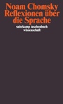 Cover: Reflexionen über die Sprache - Suhrkamp