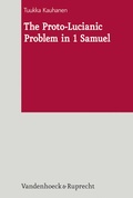 Cover: The Proto-Lucianic Problem in 1 Samuel - Vandenhoeck & Ruprecht