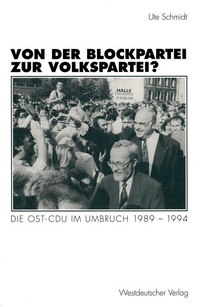 Enlarge image Cover: Von der Blockpartei zur Volkspartei? - VS Verlag für Sozialwissenschaften