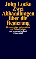 Cover: Zwei Abhandlungen &uuml;ber die Regierung - Suhrkamp