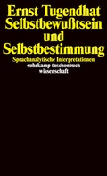 Cover: Selbstbewu&szlig;tsein und Selbstbestimmung - Suhrkamp