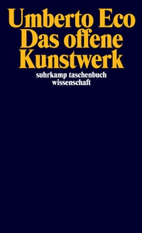 Abbildung von: Das offene Kunstwerk - Suhrkamp