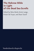 Cover: The Hebrew Bible in Light of the Dead Sea Scrolls - Vandenhoeck & Ruprecht