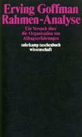 Cover: Rahmen-Analyse - Suhrkamp