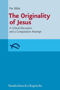 Enlarge image Cover: The Originality of Jesus - Vandenhoeck & Ruprecht