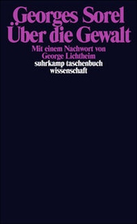 Enlarge image Cover: Über die Gewalt - Suhrkamp