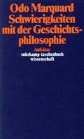 Cover: Schwierigkeiten mit der Geschichtsphilosophie - Suhrkamp