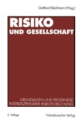 Cover: Risiko und Gesellschaft - VS Verlag f&uuml;r Sozialwissenschaften