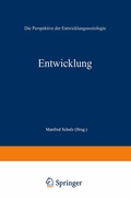 Cover: Entwicklung - VS Verlag f&uuml;r Sozialwissenschaften