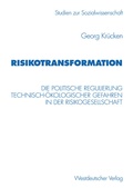 Cover: Risikotransformation - VS Verlag f&uuml;r Sozialwissenschaften