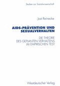 Cover: AIDS-Pr&auml;vention und Sexualverhalten - VS Verlag f&uuml;r Sozialwissenschaften
