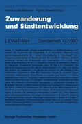 Cover: Zuwanderung und Stadtentwicklung - VS Verlag f&uuml;r Sozialwissenschaften