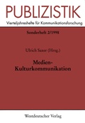 Cover: Medien-Kulturkommunikation - VS Verlag f&uuml;r Sozialwissenschaften