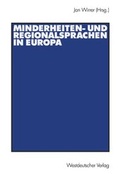 Cover: Minderheiten- und Regionalsprachen in Europa - VS Verlag f&uuml;r Sozialwissenschaften