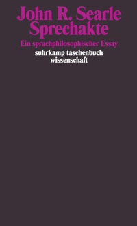 Enlarge image Cover: Sprechakte - Suhrkamp