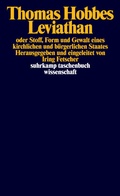 Cover: Leviathan oder Stoff, Form und Gewalt eines kirchlichen und b&uuml;rgerlichen Staates - Suhrkamp