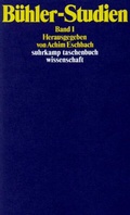 Cover: B&uuml;hler-Studien. Zwei B&auml;nde - Suhrkamp