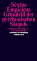 Cover: Grundri&szlig; der pyrrhonischen Skepsis - Suhrkamp
