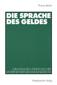 Enlarge image Cover: Die Sprache des Geldes - VS Verlag für Sozialwissenschaften