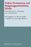 Cover: Fr&uuml;hes Christentum und Religionsgeschichtliche Schule - Vandenhoeck & Ruprecht