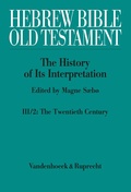 Cover: Hebrew Bible / Old Testament. III: From Modernism to Post-Modernism - Vandenhoeck & Ruprecht