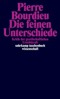 Cover: Die feinen Unterschiede - Suhrkamp