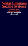 Cover: Soziale Systeme - Suhrkamp