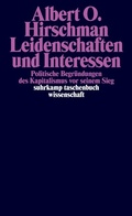 Cover: Leidenschaften und Interessen - Suhrkamp