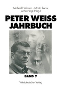 Cover: Peter Weiss Jahrbuch 7 - VS Verlag f&uuml;r Sozialwissenschaften