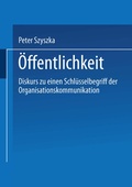 Cover: &Ouml;ffentlichkeit - VS Verlag f&uuml;r Sozialwissenschaften