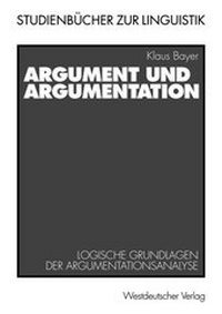 Enlarge image Cover: Argument und Argumentation - VS Verlag für Sozialwissenschaften