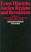 Cover: Ancien R&eacute;gime und Revolution - Suhrkamp