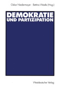 Cover: Demokratie und Partizipation - VS Verlag f&uuml;r Sozialwissenschaften