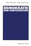 Cover: Demokratie und Partizipation - VS Verlag f&uuml;r Sozialwissenschaften