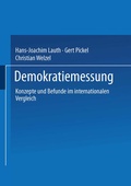 Cover: Demokratiemessung - VS Verlag f&uuml;r Sozialwissenschaften