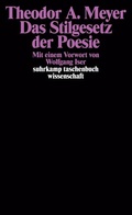 Cover: Das Stilgesetz der Poesie - Suhrkamp