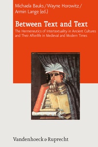 Enlarge image Cover: Between Text and Text - Vandenhoeck & Ruprecht
