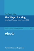 Cover: The Ways of a King - Vandenhoeck & Ruprecht
